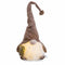 Kerstversiering Bruin Plastic Weefsel Kerstman 21 x 17 x 53 cm