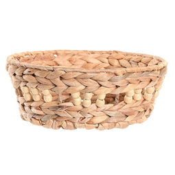Valet Tray DKD Home Decor 24 x 24 x 9 cm Tropisch Zeegras