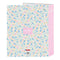 Ringmap BlackFit8 Blossom Multicolour A4 27 x 33 x 6 cm