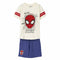 Kledingset Spider-Man Blauw Beige Maat 6 Jaar