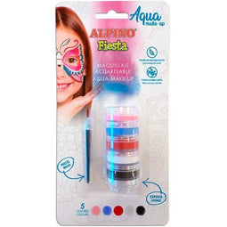 Make-up voor Kinderen Alpino Fiesta Aqua Aquarel