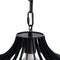 Plafondlamp 35 x 35 x 31 cm Zwart Metaal