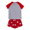 Zomerpyjama Minnie Mouse Rood Grijs Maat 6 Jaar