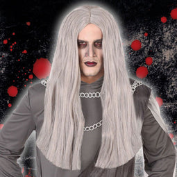 Halloween pruik Grijs Halloween