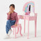 Toilet met bankje Teamson Roze Speelgoed 62,5 x 98,5 x 32 cm