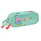 Pennenetui met 2 vakken Peppa Pig George Munt 21 x 8 x 6 cm
