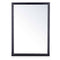 Wandspiegel Hout Zwart 50 x 70 x 50 cm