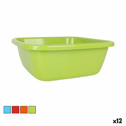 Waskom Dem Colors 15 L 38 x 38 x 15 cm (12 Stuks)