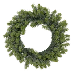 Kerstkroon Groen PVC 41 x 41 cm