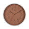 Muurklok Versa Terra cotta Plastic (4,3 x 30,5 x 30,5 cm)