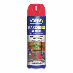 Sprayverf Ceys Rood 500 ml Fluorescerend