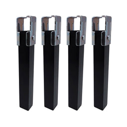 Bedpoten Micel PT25 96400 Zwart Staal 4 Onderdelen