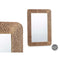 Wandspiegel Bruin Mangohout Lakens 90 x 60 x 2 cm