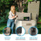 Hut Lifetime 60328 Grijs Polyethyleen 120 x 97 x 97 cm