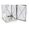 Lykta Home ESPRIT Zilverkleurig Kristal Staal Verchroomd 22 x 20 x 50 cm (4 Onderdelen)