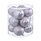 Kerstballen Multicolour Koper Plastic 8 x 8 x 8 cm (12 Stuks)