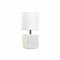 Bureaulamp DKD Home Decor Wit Polyester Metaal Marmer 220 V Gouden 50 W (20 x 20 x 34 cm)