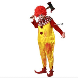 Kostuums voor Volwassenen Clown Halloween Maat M/L