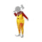 Kostuums voor Volwassenen Clown Halloween Maat M/L
