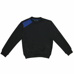 Kindersweater zonder Capuchon Softee Full Blauw Zwart Maat 4-6 jaar