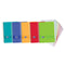 Set notitieboekjes Oxford Multicolour A4 (5 Stuks)