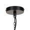 Plafondlamp 34 x 34 x 51 cm Zwart Ijzer