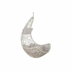 Hangende tuinstoel DKD Home Decor 82 x 75 x 125 cm Metaal Synthetische rotan Lichtgrijs (82 x 75...