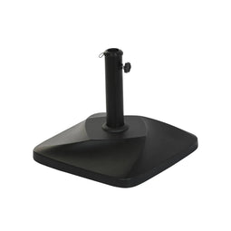 Voet voor Parasol DKD Home Decor Zwart Roestvrij staal Beton (48 x 48 x 41,5 cm)