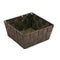 Veelzijdige mand Versa Chocolade 19 x 9 x 19 cm