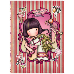 Map Gorjuss Carousel A4 Zalm (24.8 x 9 x 33.4 cm)