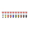 Verfset Daler Rowney Graduate Oil Olieverf 10 Onderdelen Multicolour 38 ml