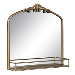 Wandspiegel Gouden Kristal Ijzer 59 x 14,5 x 63 cm