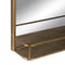 Wandspiegel Gouden Kristal Ijzer 59 x 14,5 x 63 cm