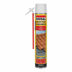 Schuim Soudal Polyurethaan Dak Grijs 750 ml