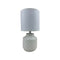 Bureaulamp Versa Lizzy Wit Keramisch 13 x 26,5 x 10 cm