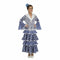 Kostuum My Other Me Alvero Flamenco danser Blauw Maat 3-4 Jaar