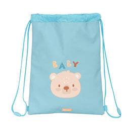 Rugtas met Koordjes Safta Baby bear Blauw