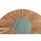 Wandspiegel DKD Home Decor 61 x 6 x 80 cm Ijzer Natuurlijke Vezel Bali