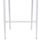 Kruk Neska Wit 56 x 59,5 x 112 cm