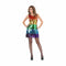 Kostuums voor Volwassenen My Other Me Rainbow Jurk Maat XL