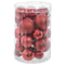 Kerstballen Rood Plastic Purpurine 12,5 x 12,5 x 27 cm (27 Stuks)