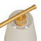 Muurlamp 82 x 20 x 25 cm Synthetisch materiaal Gouden Metaal Modern