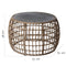 Hoofdtafel Ariki 73 x 61 x 46 cm Synthetische rotan Staal