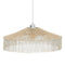 Plafondlamp Beige Papier Ijzer 220-240 V 50,5 x 50,5 x 17 cm