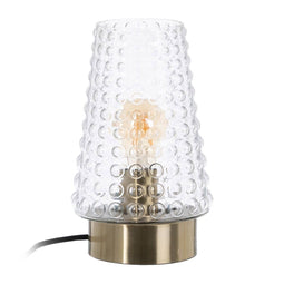 Bureaulamp Kristal Metaal 17 x 17 x 26 cm