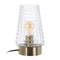 Bureaulamp Kristal Metaal 17 x 17 x 26 cm