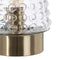 Bureaulamp Kristal Metaal 17 x 17 x 26 cm