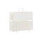 Tijdschriftenrek DKD Home Decor Natuurlijk Metaal Wit vlechtwerk (36,5 x 15 x 41 cm)