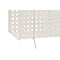 Tijdschriftenrek DKD Home Decor Natuurlijk Metaal Wit vlechtwerk (36,5 x 15 x 41 cm)