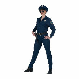 Kostuums voor Volwassenen My Other Me Blauw Politie Maat XL